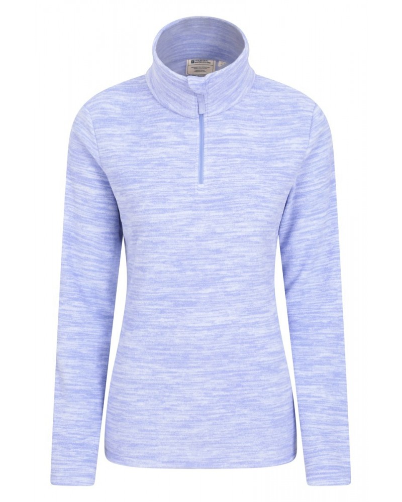 Snowdon Melange Womens Fleece Lilac $15.92 Fleece