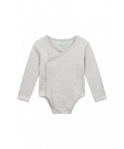 Organic Kimono Bodysuits - 2-Pack Beige $14.78 Babywear