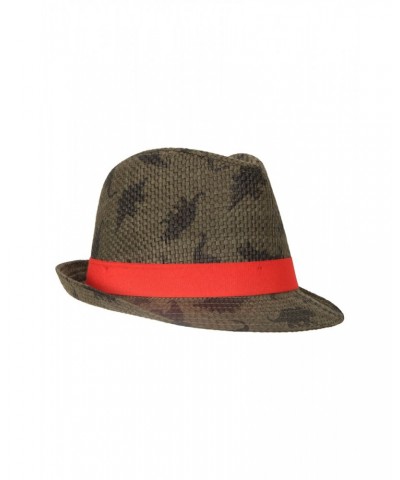 Play Kids Paper Trilby Hat Khaki $10.44 Accessories