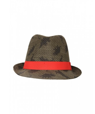 Play Kids Paper Trilby Hat Khaki $10.44 Accessories