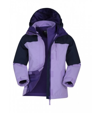 Climb Kids 3-in-1 Waterproof Jacket Purple $32.00 Jackets