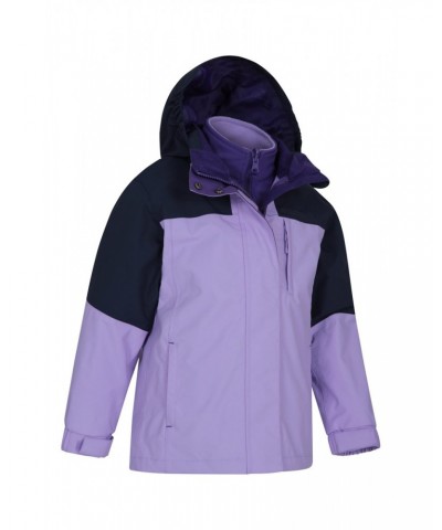 Climb Kids 3-in-1 Waterproof Jacket Purple $32.00 Jackets