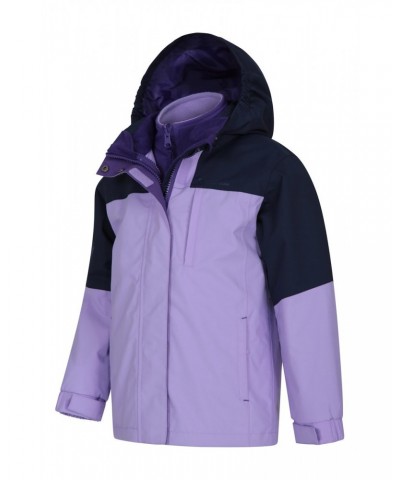 Climb Kids 3-in-1 Waterproof Jacket Purple $32.00 Jackets