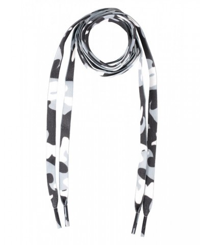 Camo Kids Shoe Laces 100cm Grey $7.40 Footwear