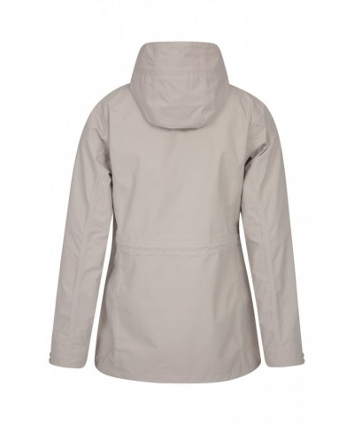 Glacial Extreme Womens Long Waterproof Jacket Beige $29.40 Jackets