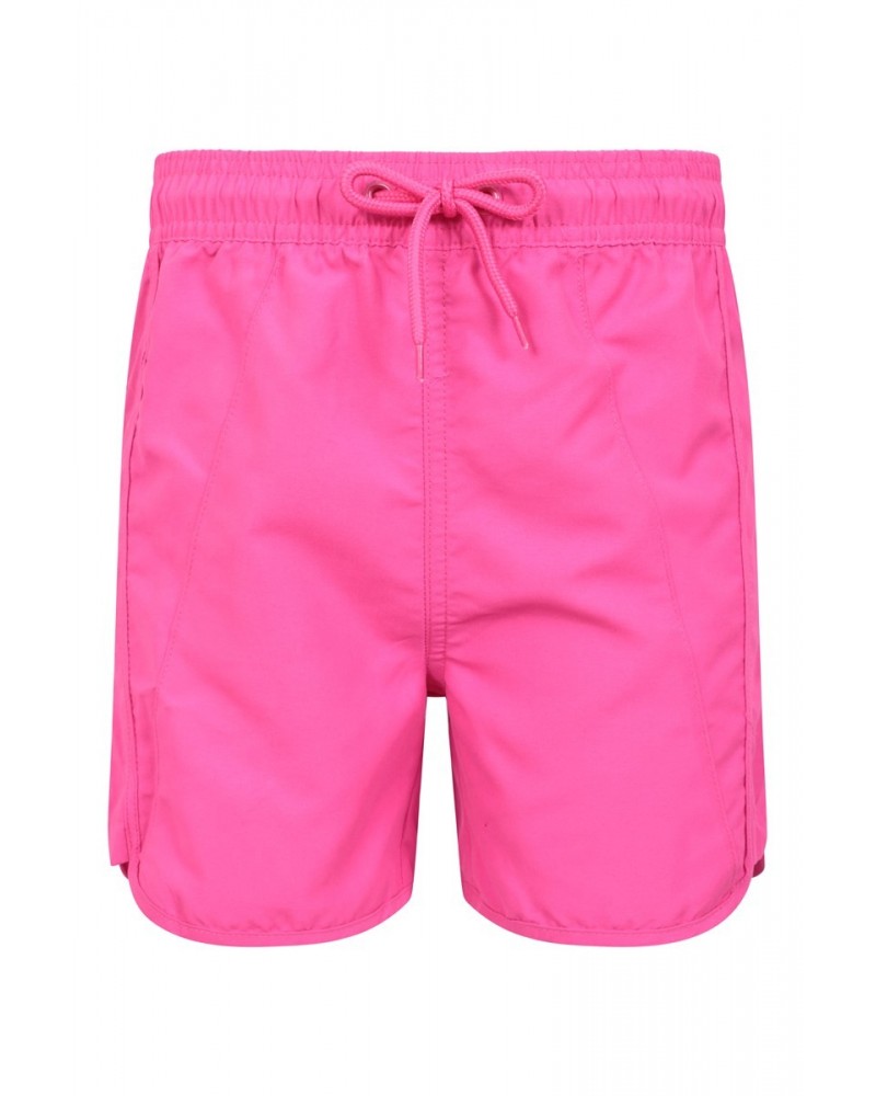 Panama Kids Swim Shorts Bright Pink $11.95 Pants