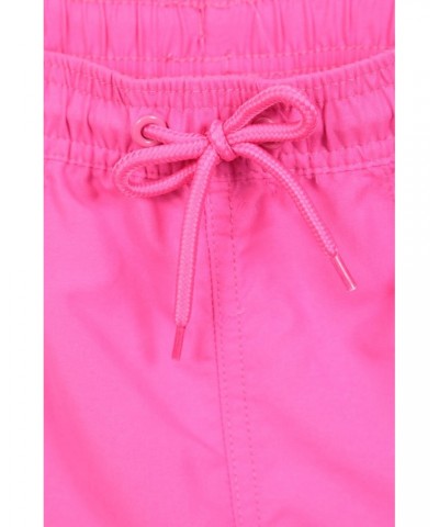 Panama Kids Swim Shorts Bright Pink $11.95 Pants