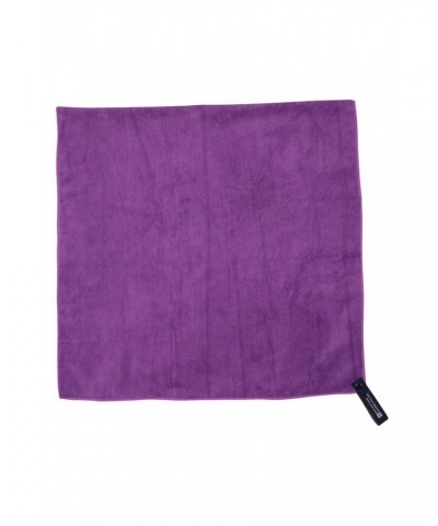 Micro Towelling Travel Towel - Large - 130 x 70cm Purple $11.99 Travel Accessories