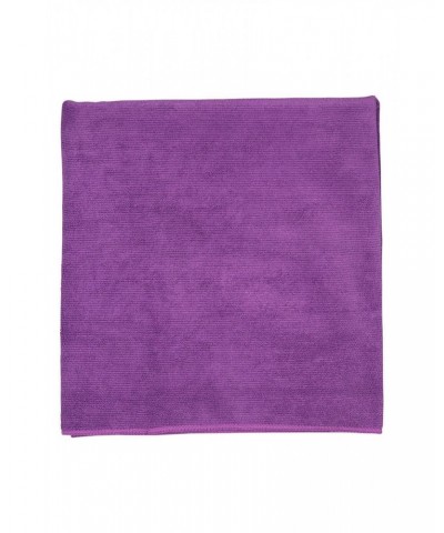 Micro Towelling Travel Towel - Large - 130 x 70cm Purple $11.99 Travel Accessories