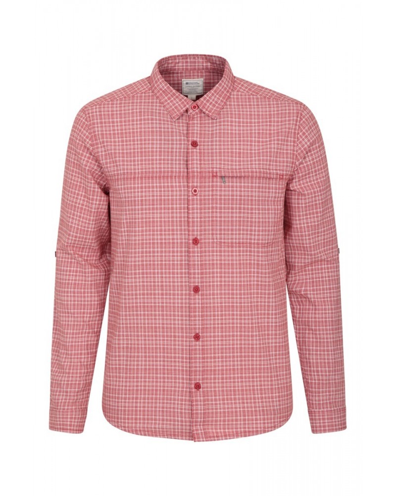 Adventure II Mens Shirt Rust $13.19 Tops