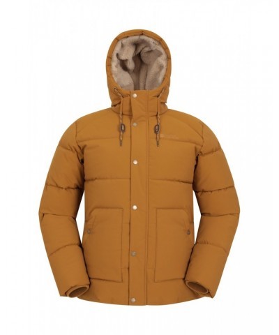 Manta Mens Sherpa Lined Insulated Jacket Tan $45.00 Jackets