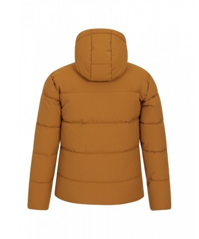 Manta Mens Sherpa Lined Insulated Jacket Tan $45.00 Jackets