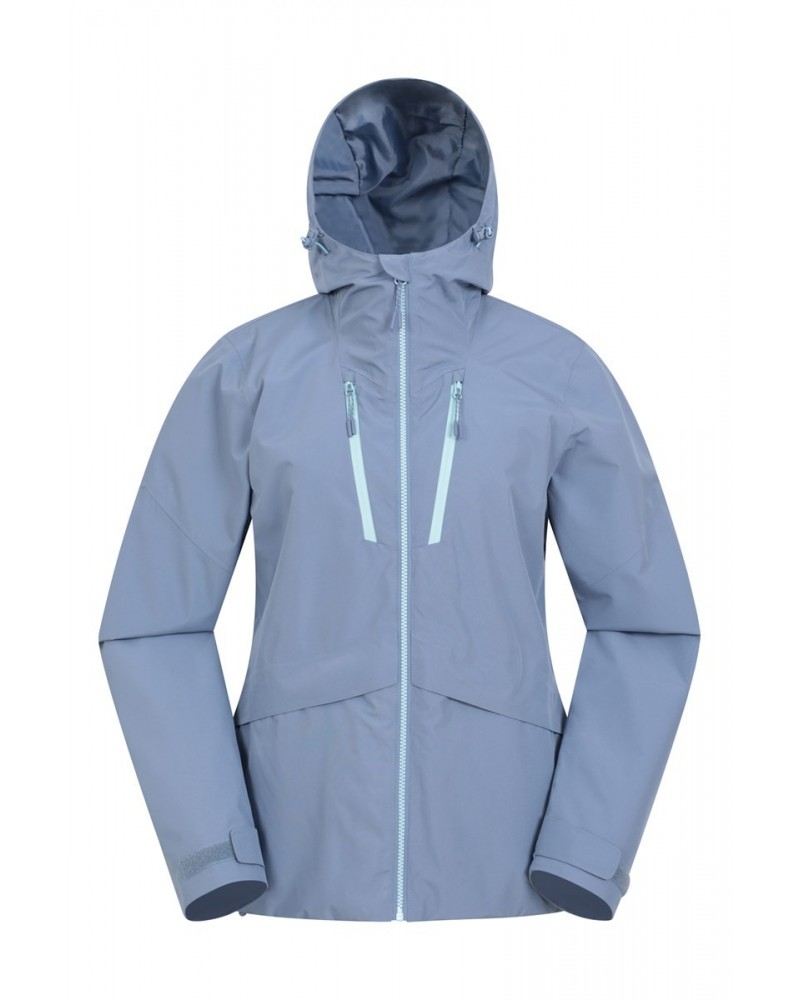 Tokyo Womens Waterproof Jacket Blue $40.00 Jackets