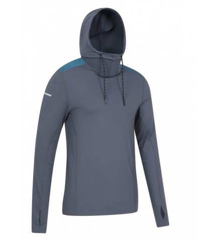 Vault Mens Recycled Active Hoodie Grey $18.24 Active