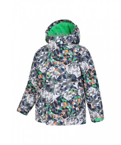 Mogal Printed Kids Ski Jacket Geo Triangle $24.74 Jackets