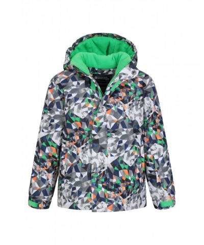 Mogal Printed Kids Ski Jacket Geo Triangle $24.74 Jackets