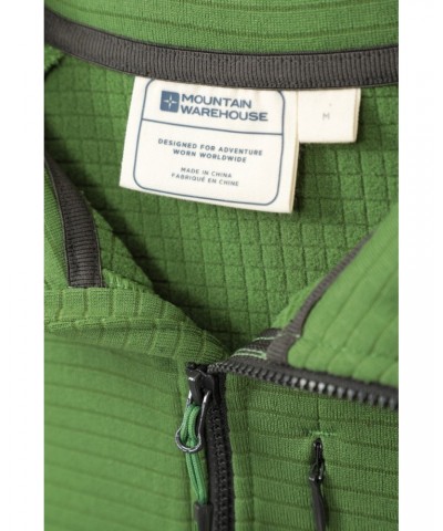 Denali Mens Full-Zip Fleece Jacket Green $24.50 Fleece