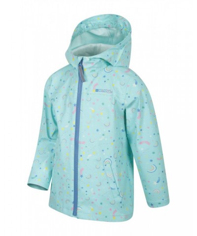 Raindrop Waterproof Jacket and Pants Set Teal $30.20 Babywear