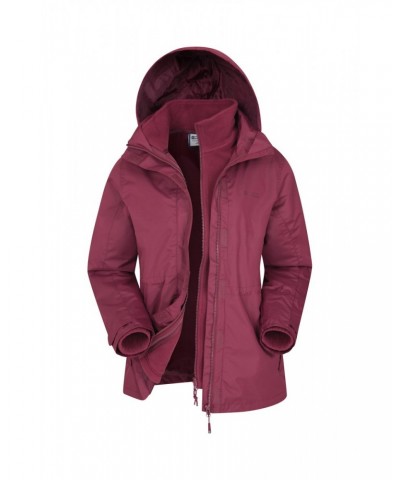 Fell II Womens 3 in 1 Jacket Burgundy $32.20 Jackets