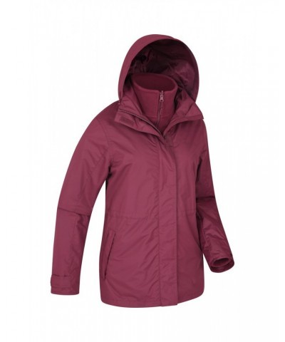 Fell II Womens 3 in 1 Jacket Burgundy $32.20 Jackets