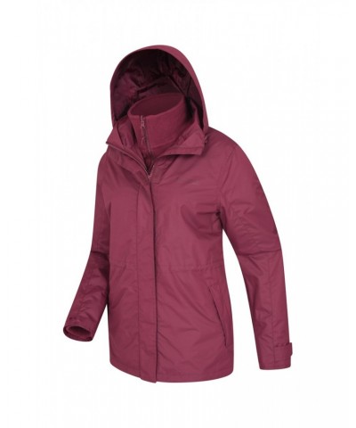 Fell II Womens 3 in 1 Jacket Burgundy $32.20 Jackets