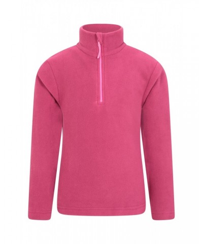 Camber II Kids Half-Zip Fleece Burgundy $11.79 Fleece