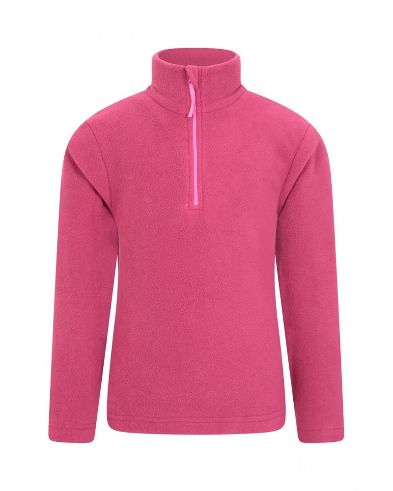 Camber II Kids Half-Zip Fleece Burgundy $11.79 Fleece