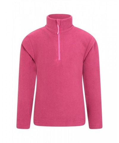 Camber II Kids Half-Zip Fleece Burgundy $11.79 Fleece