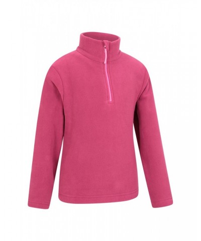 Camber II Kids Half-Zip Fleece Burgundy $11.79 Fleece