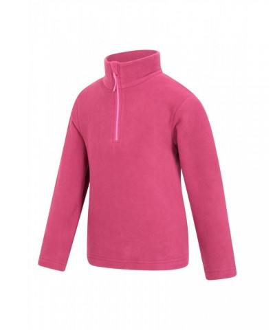 Camber II Kids Half-Zip Fleece Burgundy $11.79 Fleece