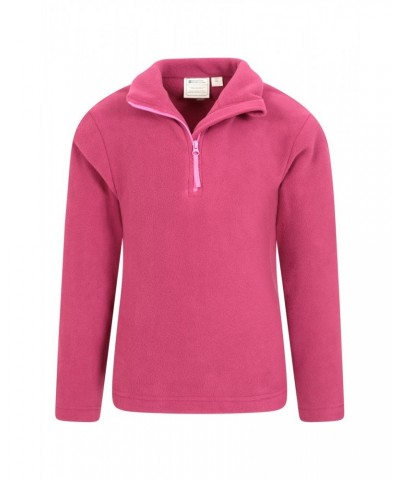 Camber II Kids Half-Zip Fleece Burgundy $11.79 Fleece