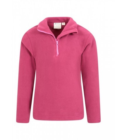 Camber II Kids Half-Zip Fleece Burgundy $11.79 Fleece