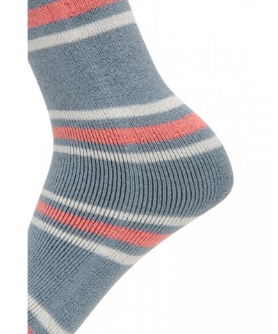 Striped Ski Tube Socks Multipack Blue $11.19 Accessories