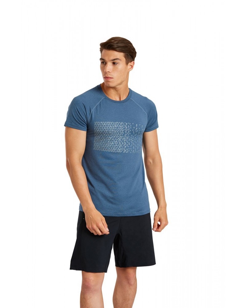 Radiate T-Shirt Blue $13.99 Tops