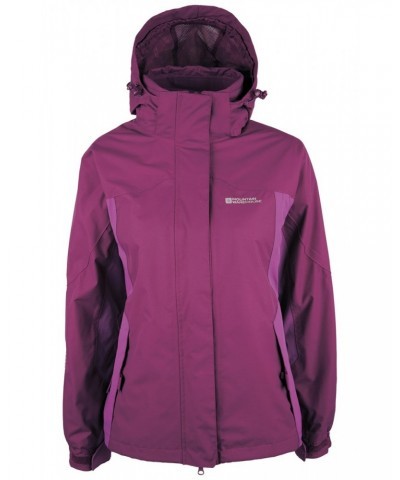 Storm Womens Waterproof 3 in 1 Jacket Dark Purple $57.19 Jackets