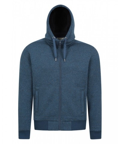 Nevis Mens Fleece Lined Hoodie Dark Blue $19.00 Loungewear