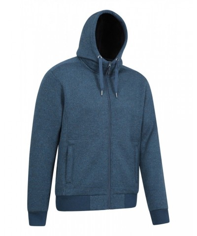 Nevis Mens Fleece Lined Hoodie Dark Blue $19.00 Loungewear