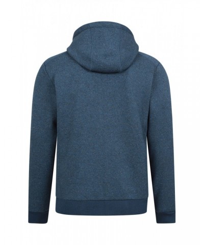 Nevis Mens Fleece Lined Hoodie Dark Blue $19.00 Loungewear