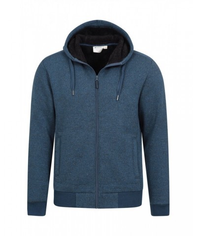 Nevis Mens Fleece Lined Hoodie Dark Blue $19.00 Loungewear