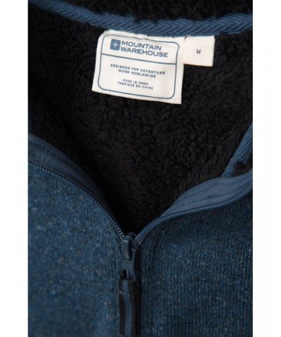 Nevis Mens Fleece Lined Hoodie Dark Blue $19.00 Loungewear