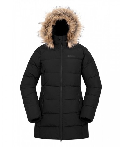 Nola Womens Long Insulated Jacket Black $39.89 Jackets