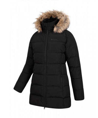 Nola Womens Long Insulated Jacket Black $39.89 Jackets