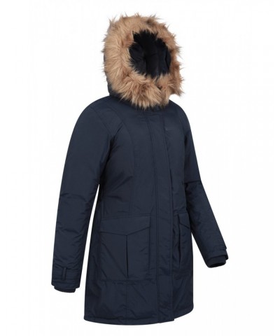 Aurora Womens Down Jacket Dark Blue $75.00 Jackets