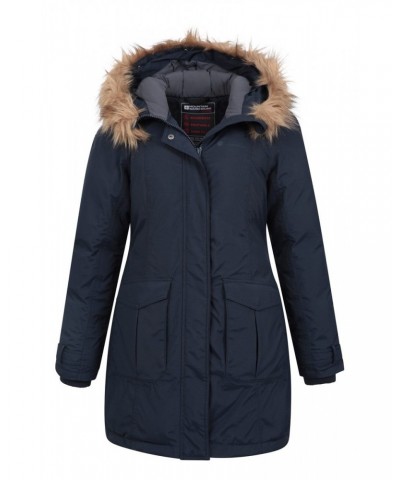 Aurora Womens Down Jacket Dark Blue $75.00 Jackets