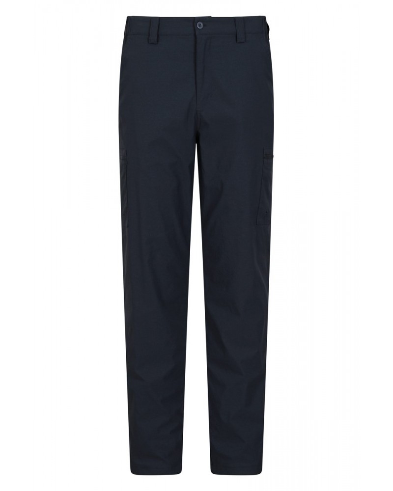 Mens Winter Trek Stretch Pants Navy $28.80 Pants