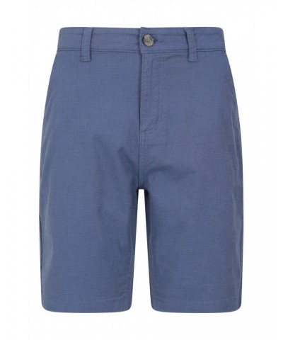 Grove Textured Dobby Shorts Blue $19.20 Pants