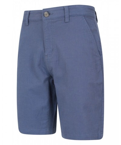 Grove Textured Dobby Shorts Blue $19.20 Pants