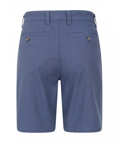 Grove Textured Dobby Shorts Blue $19.20 Pants