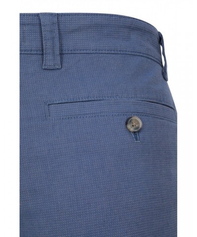 Grove Textured Dobby Shorts Blue $19.20 Pants