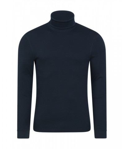 Meribel Mens Cotton Thermal Top Navy $13.10 Thermals